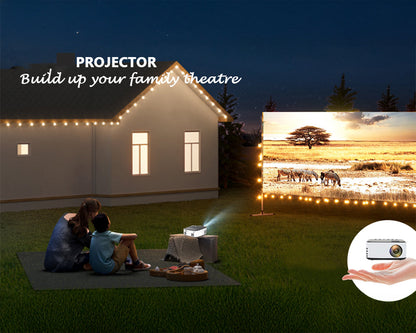 Portable HD 1080P Projector with WiFi