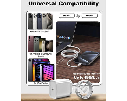 Samsung Wall Charger 20W – Super Fast USB-C Charger with 2m Cable