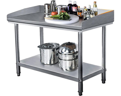Steel Bench Stainless Steel Kitchen Work Table