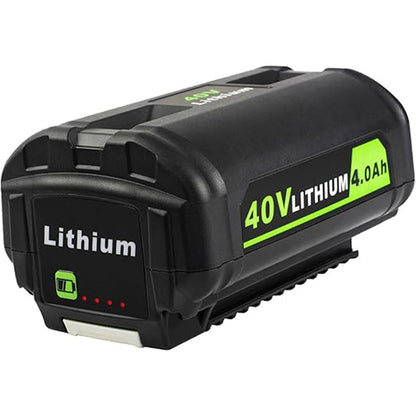 Ryobi 40V 4Ah battery front