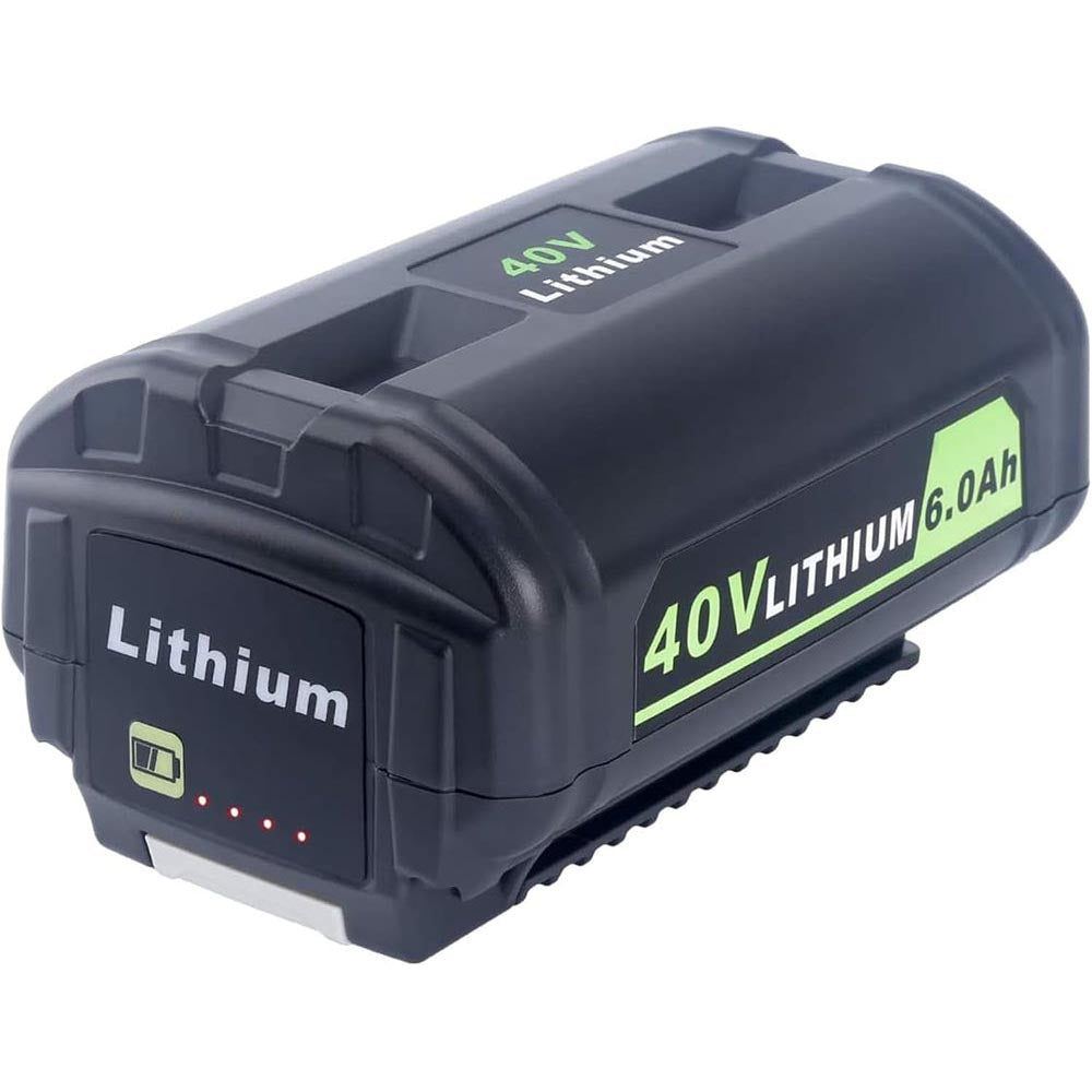 Ryobi 40V 6Ah battery front