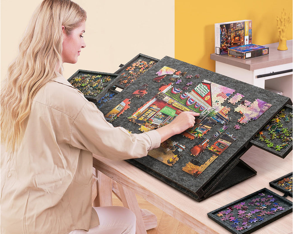 Puzzle Table Craft Board Game Table Jigsaw Game Table