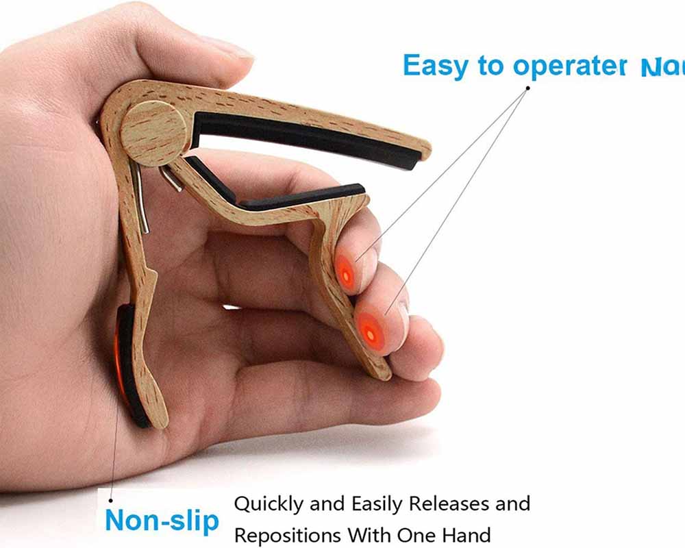 Guitar Capo for Acoustic and Electric Guitars