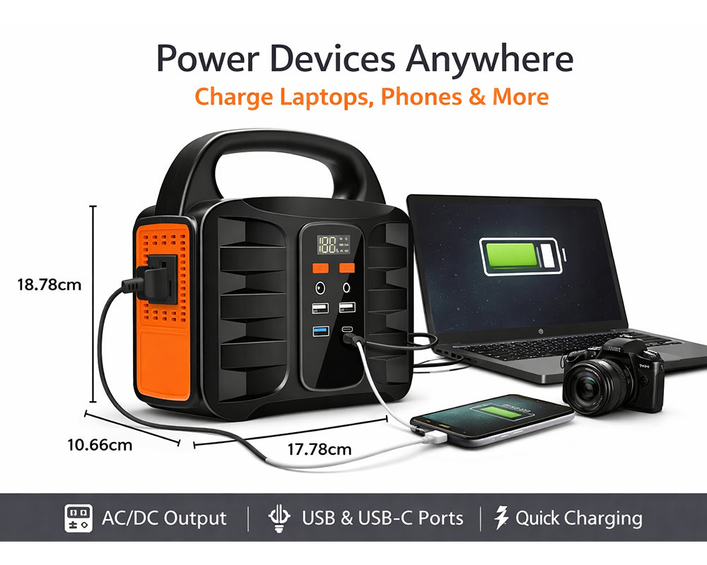 Portable Generator Charger Bank Power Station