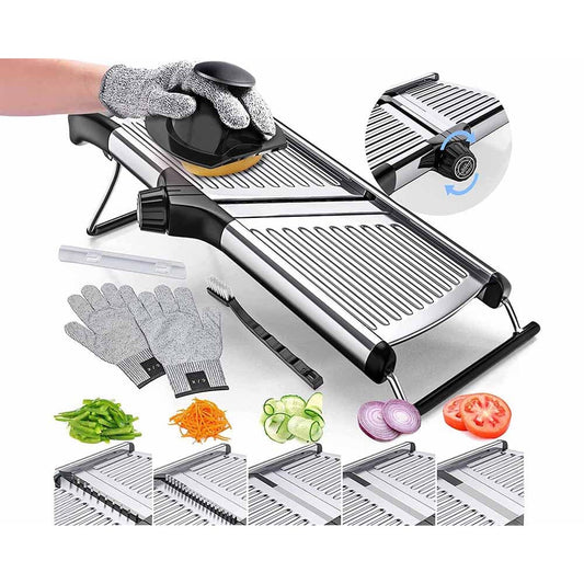 Vegetable mandoline slicer