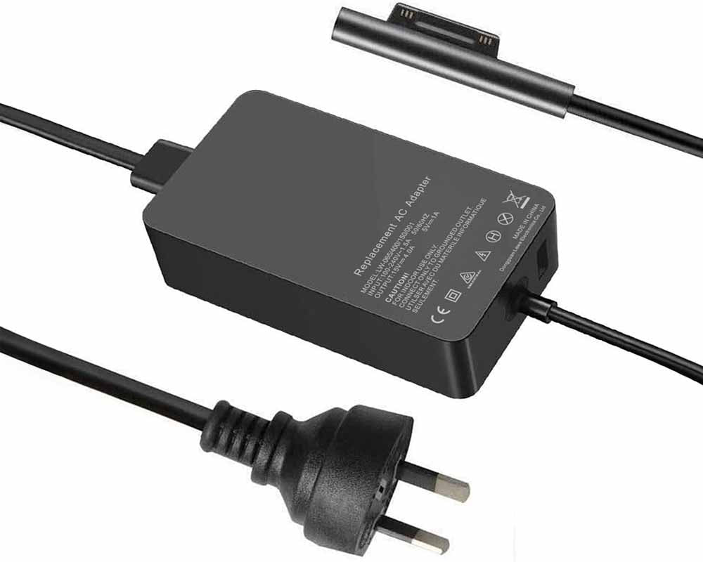 Replacement Charger for Microsoft Surface Pro X/7/6/5/4/3 65W