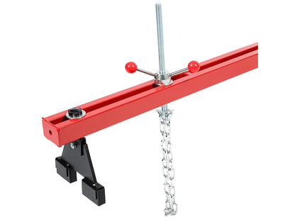 rubber covered support beam