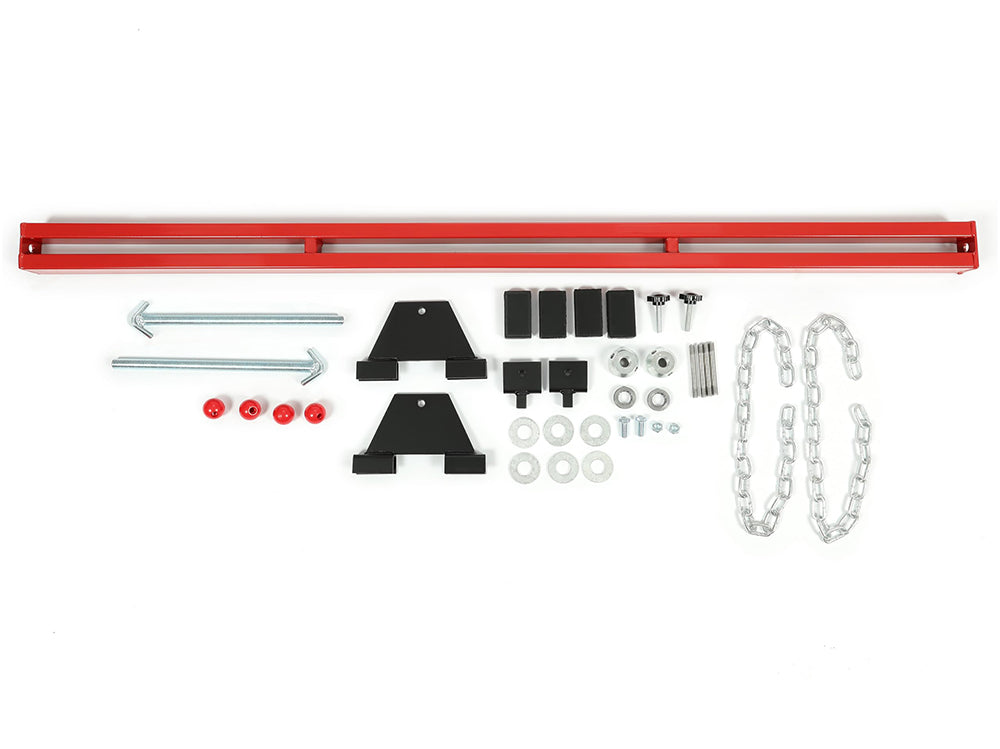 adjustable width support beam