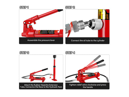 Power 4T Hydraulic Ram Panel Kit