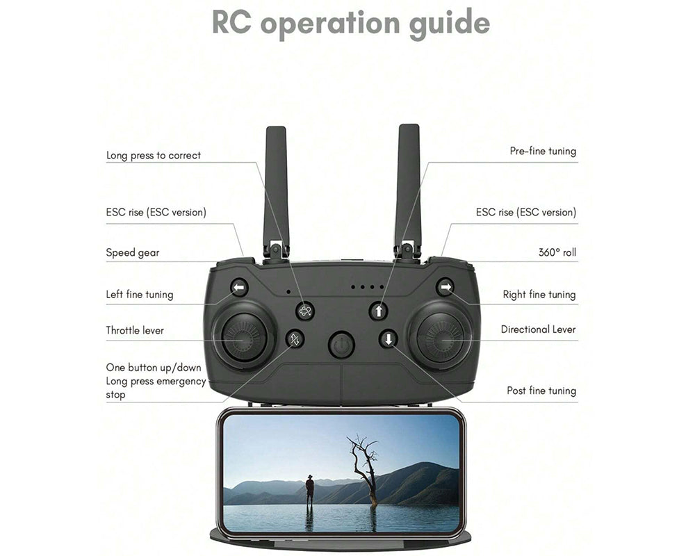 Drone battery pack included