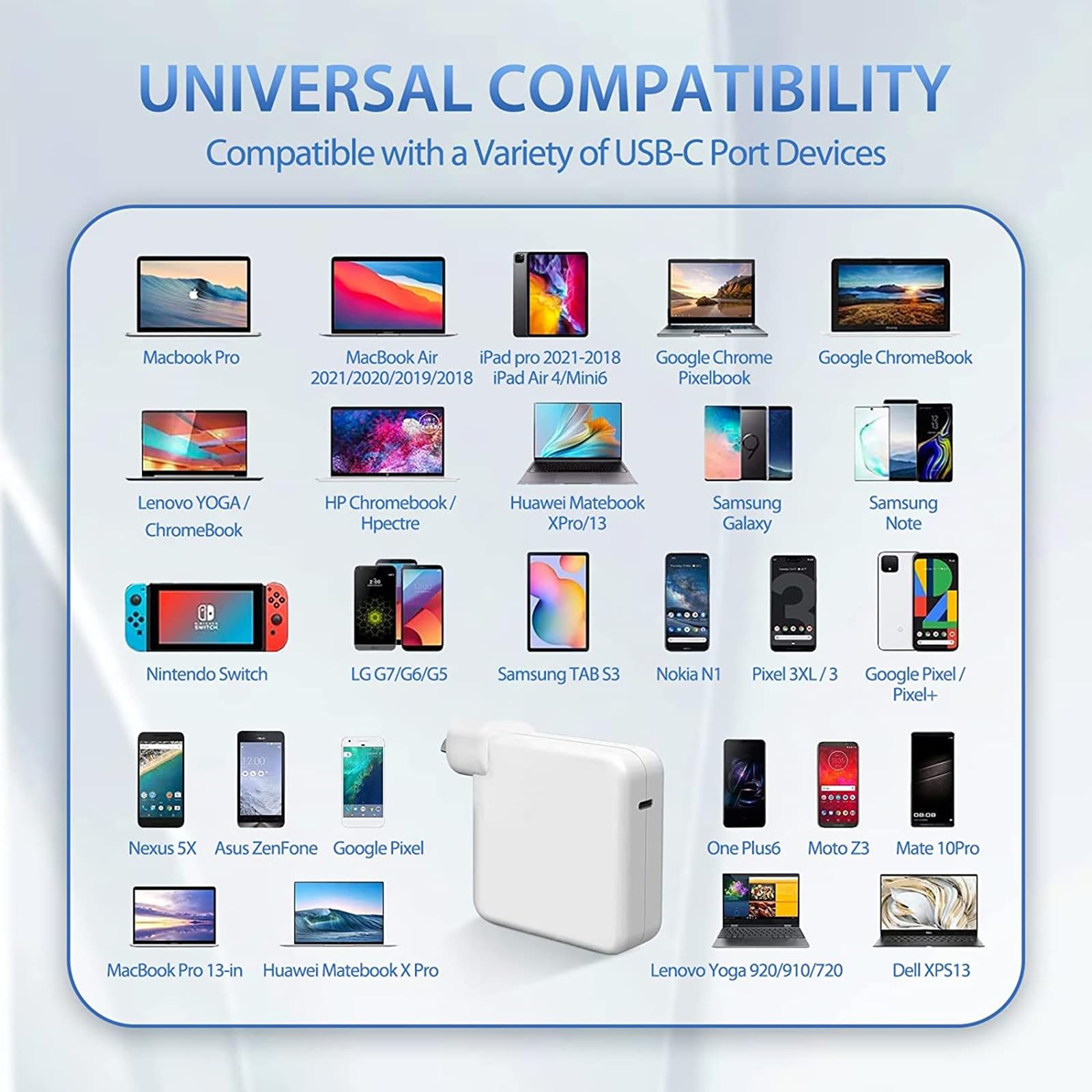 Fast charging USB C adapter