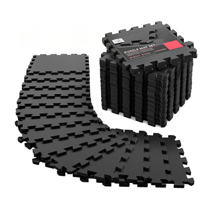 18 Pack EVA Foam Gym Interlocking Floor Puzzle Mats
