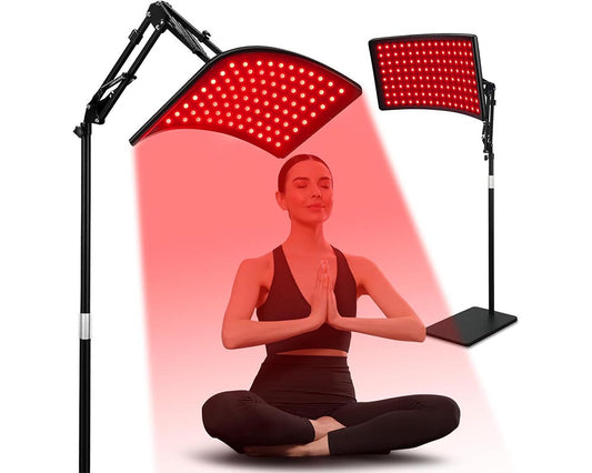 Red Light Therapy Lamp with Stand