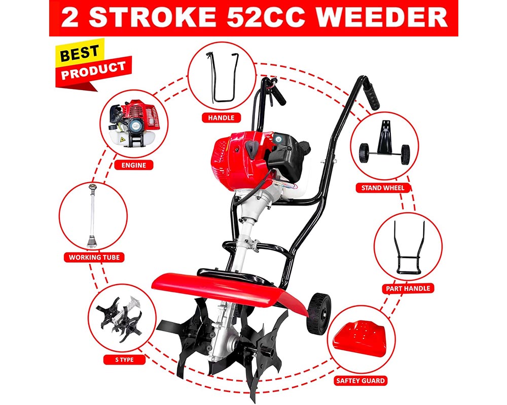 Rotary Hoe Tiller Cultivator