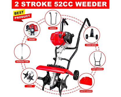 Rotary Hoe Tiller Cultivator