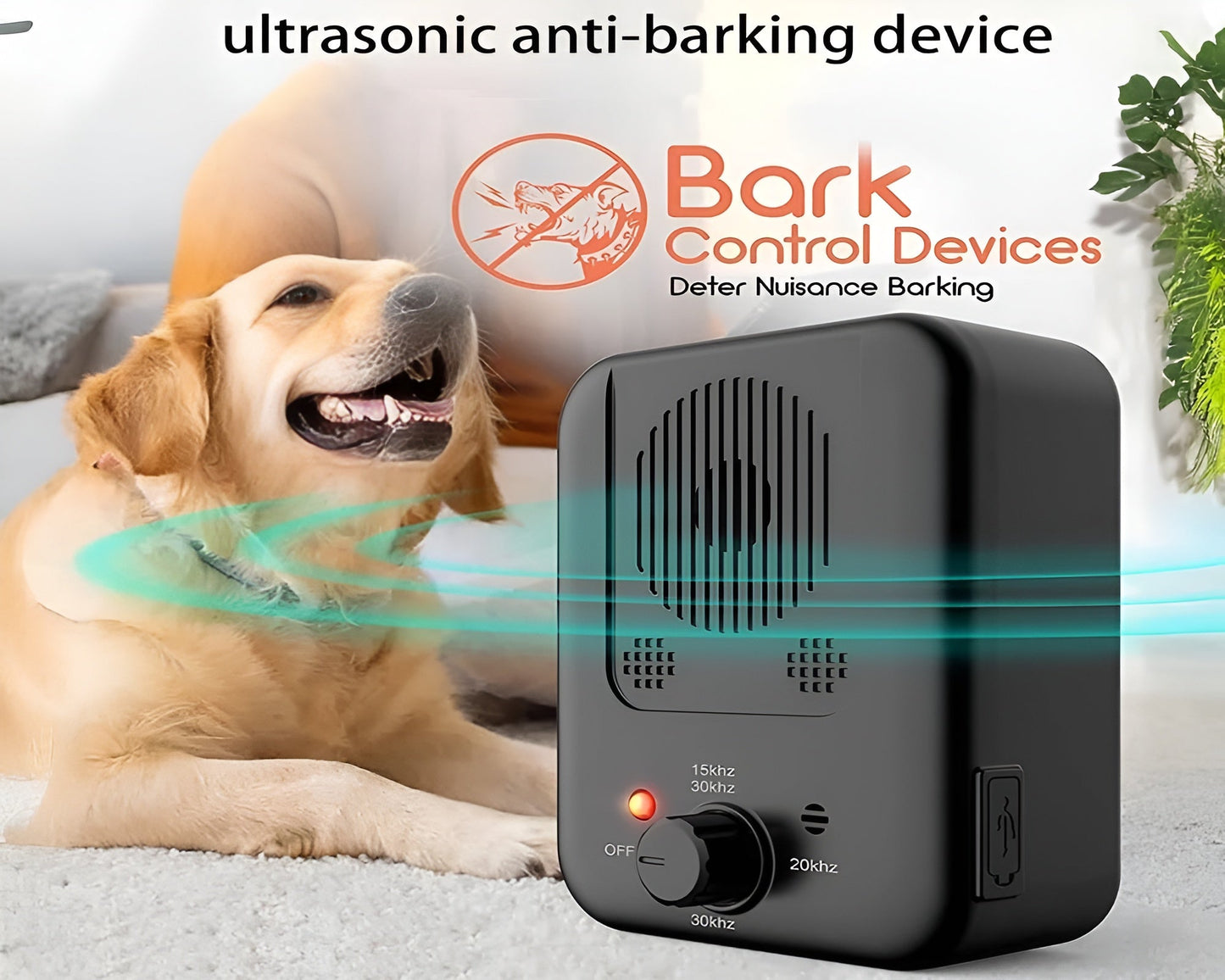 Ultrasonic Dog Anti Bark Trainer