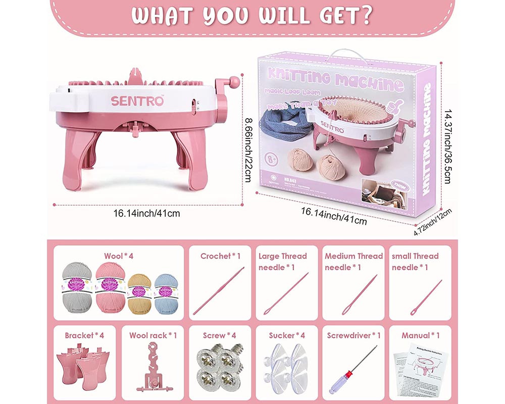 48 Needles Knitting Machine