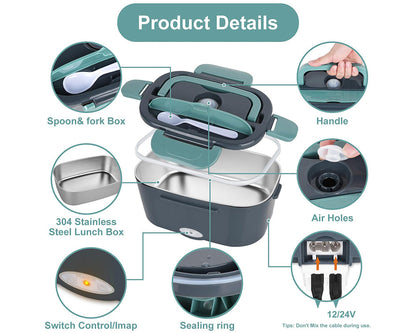 Portable electric lunch box