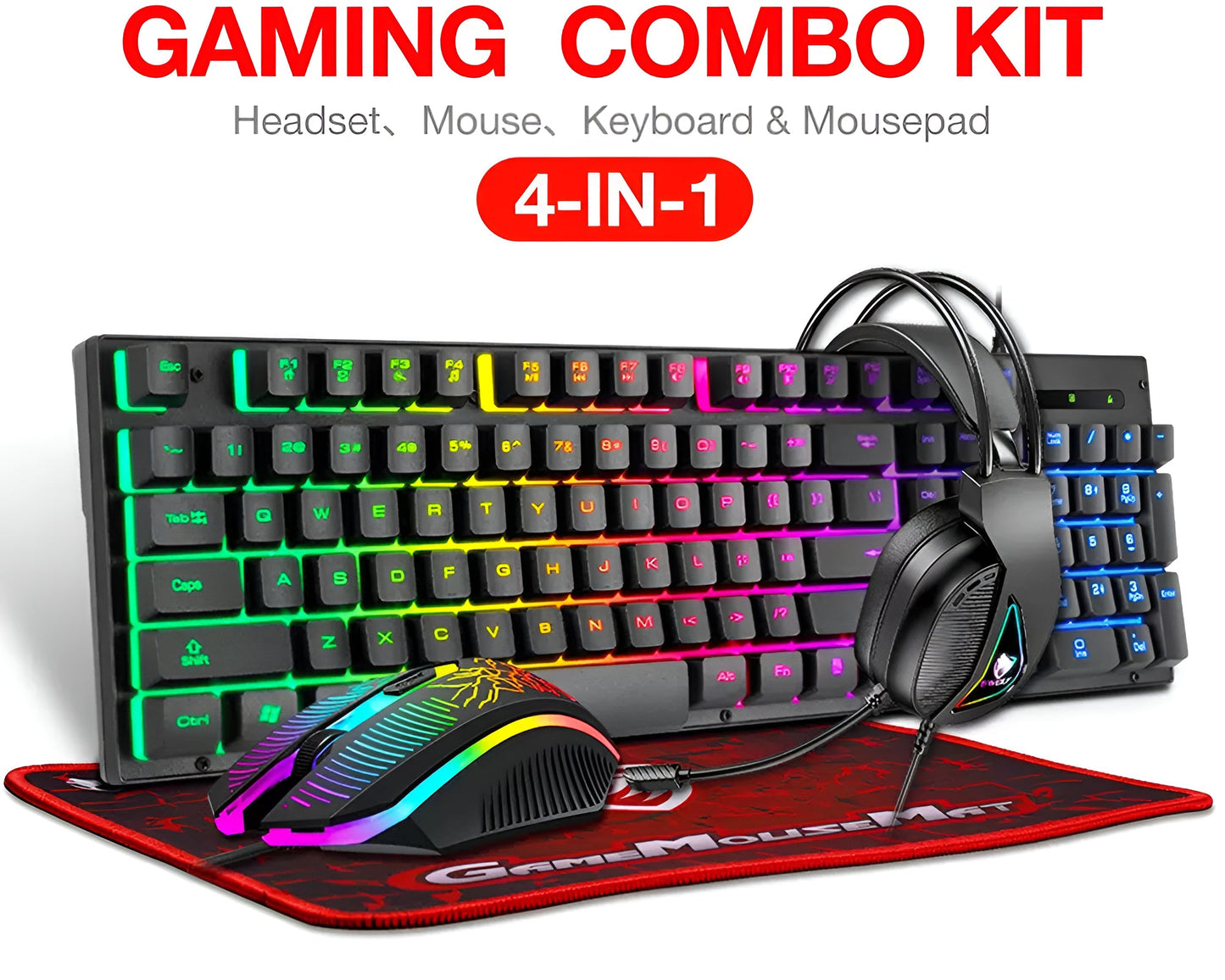 Gaming Keyboard and Mouse Combo