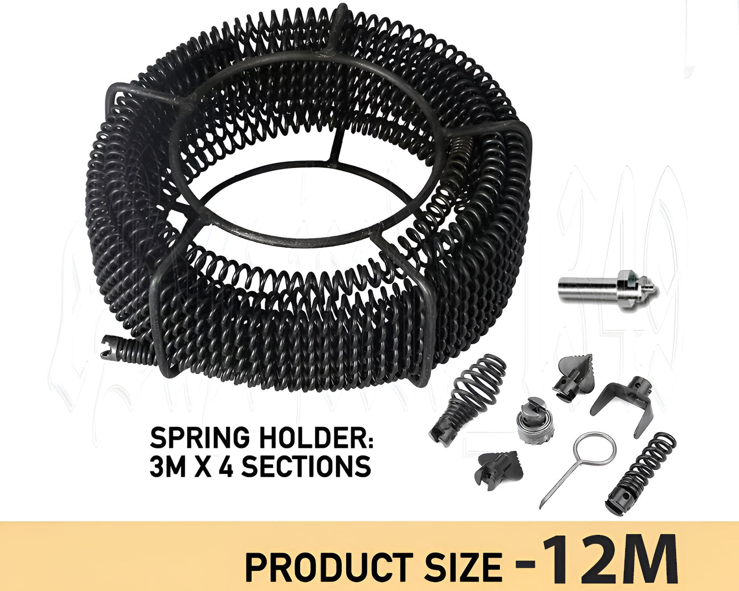 Pipeline Sewer Cleaner 12M Drain Cleaner