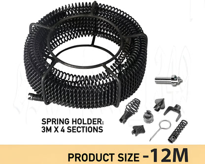 Pipeline Sewer Cleaner 12M Drain Cleaner
