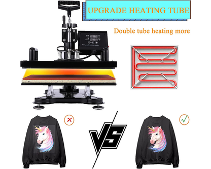 Digital Heat Press Machine Transfer T-Shirt Printer
