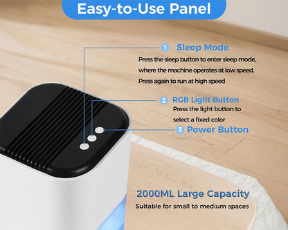Portable Dehumidifier 2000ml