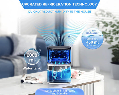 Portable Dehumidifier 2000ml
