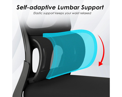 Office chair adjustable height
