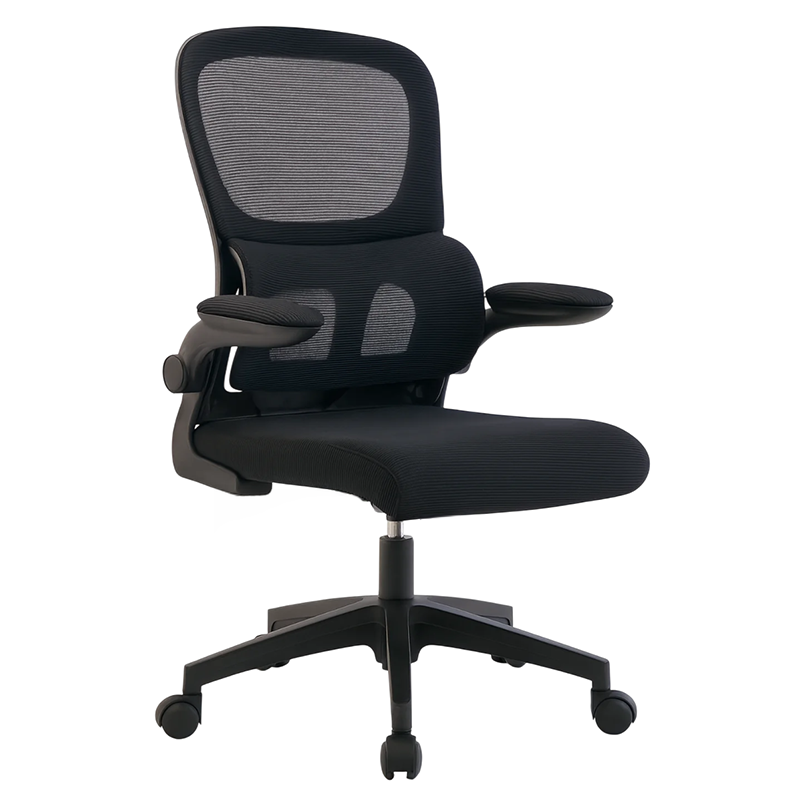 Black ergonomic office chair
