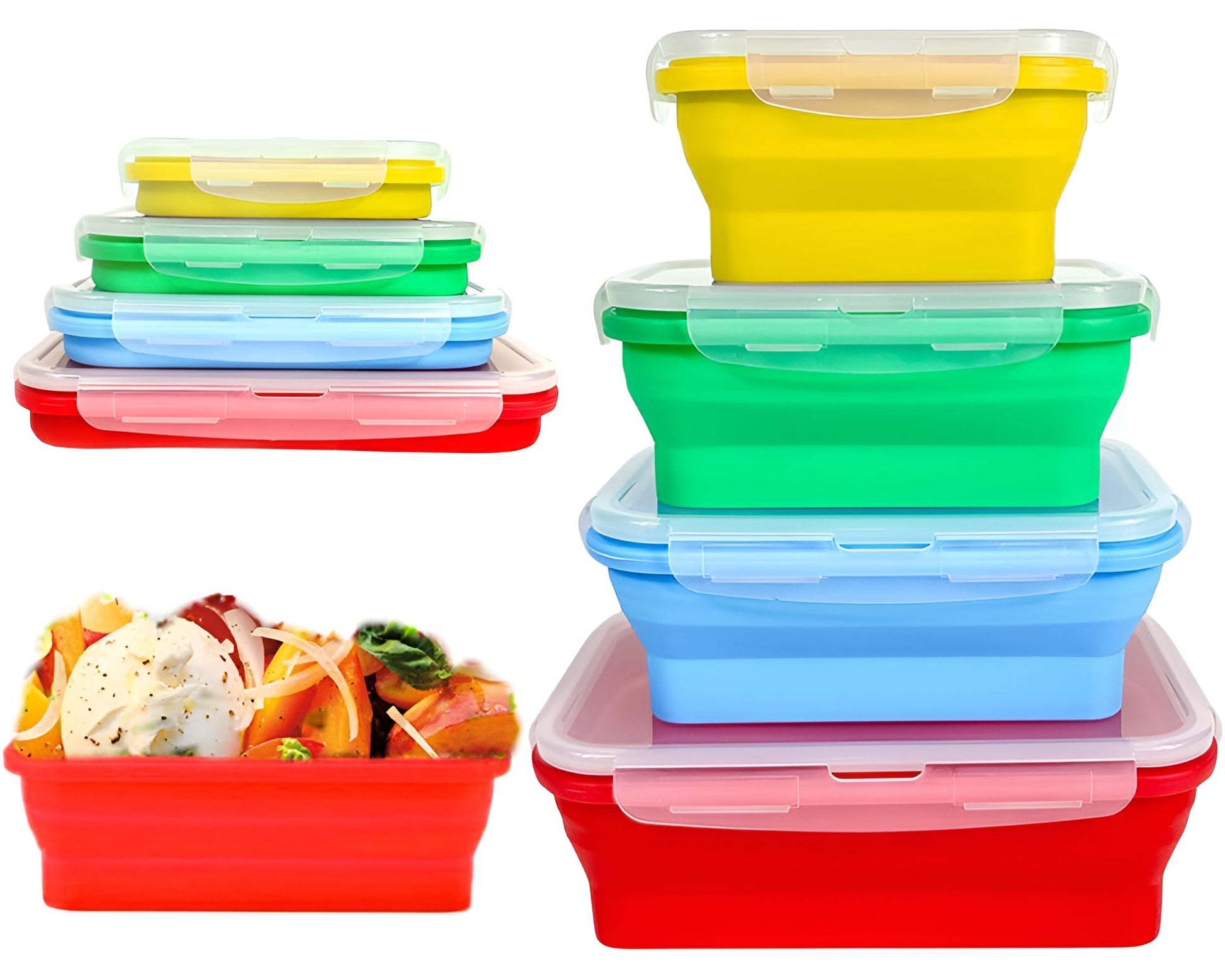 Lightweight food storage set