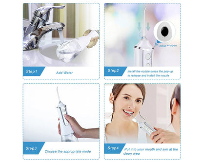 Water Flosser Cordless Teeth Cleaner