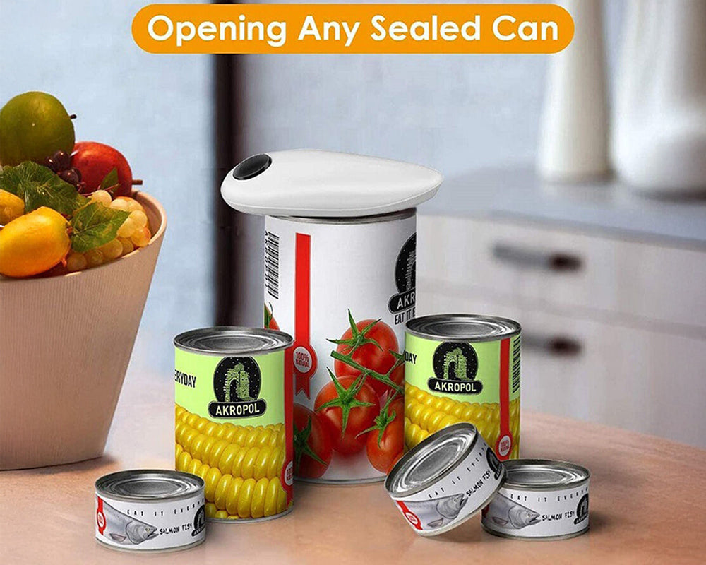 Stainless steel electric opener