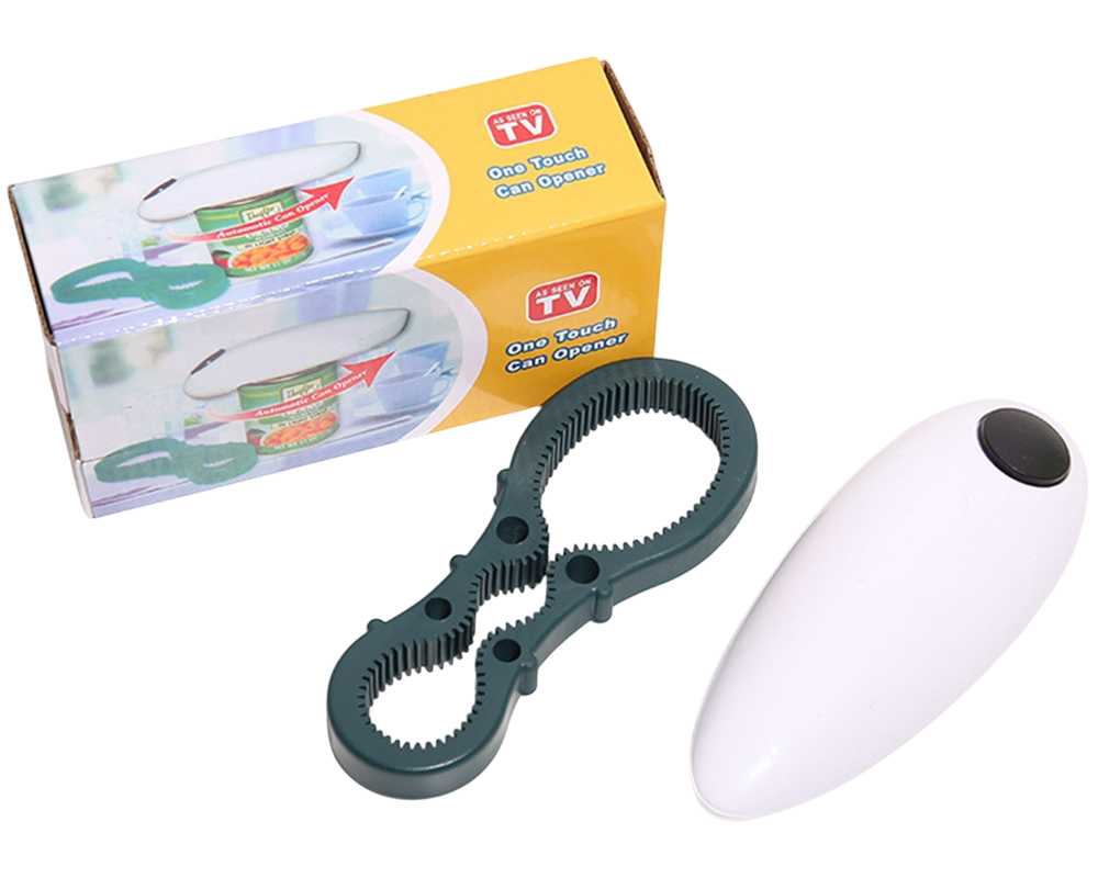 Compact kitchen can opener