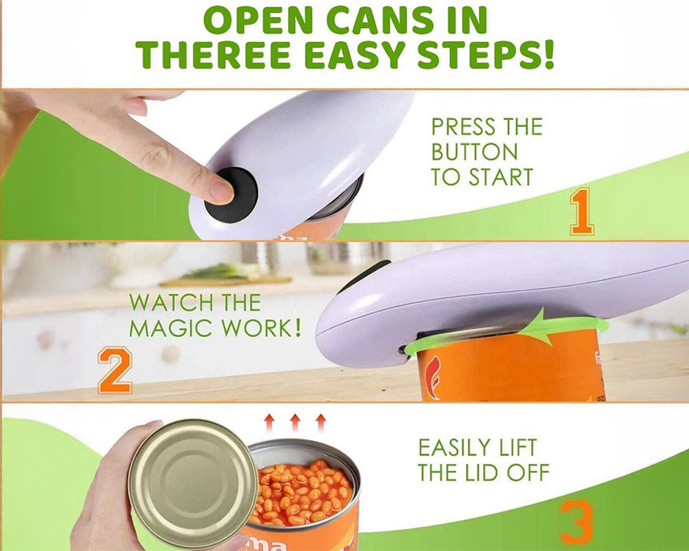 Easy to use electric opener
