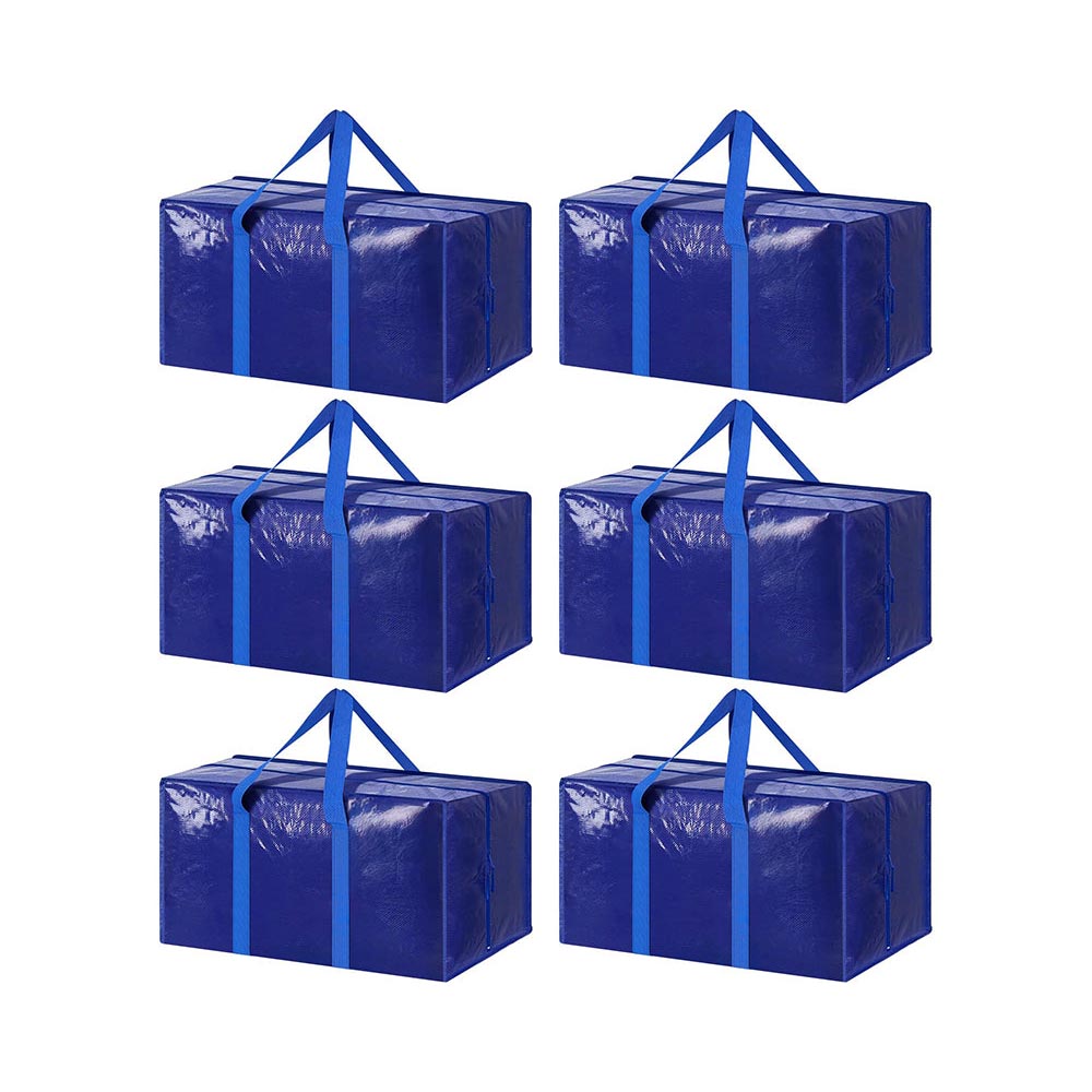 Set of 6 heavy duty moving bags