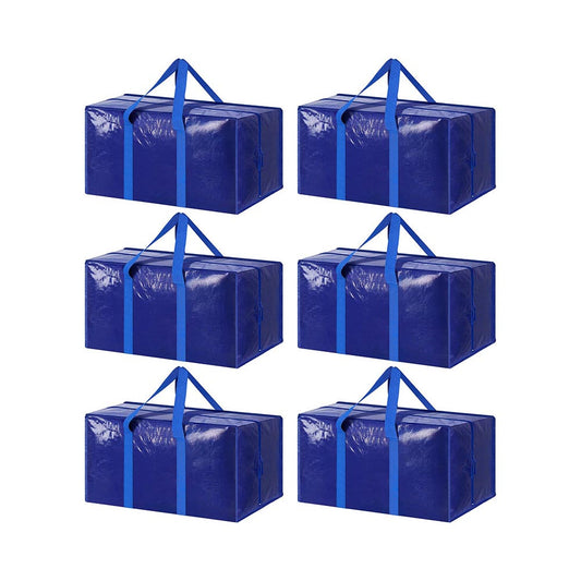 Set of 6 heavy duty moving bags