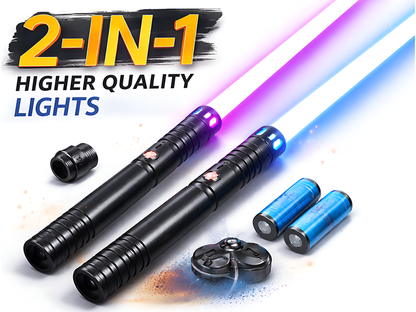 RGB Dueling Lights Set – 16 Colors Changeable and Sound