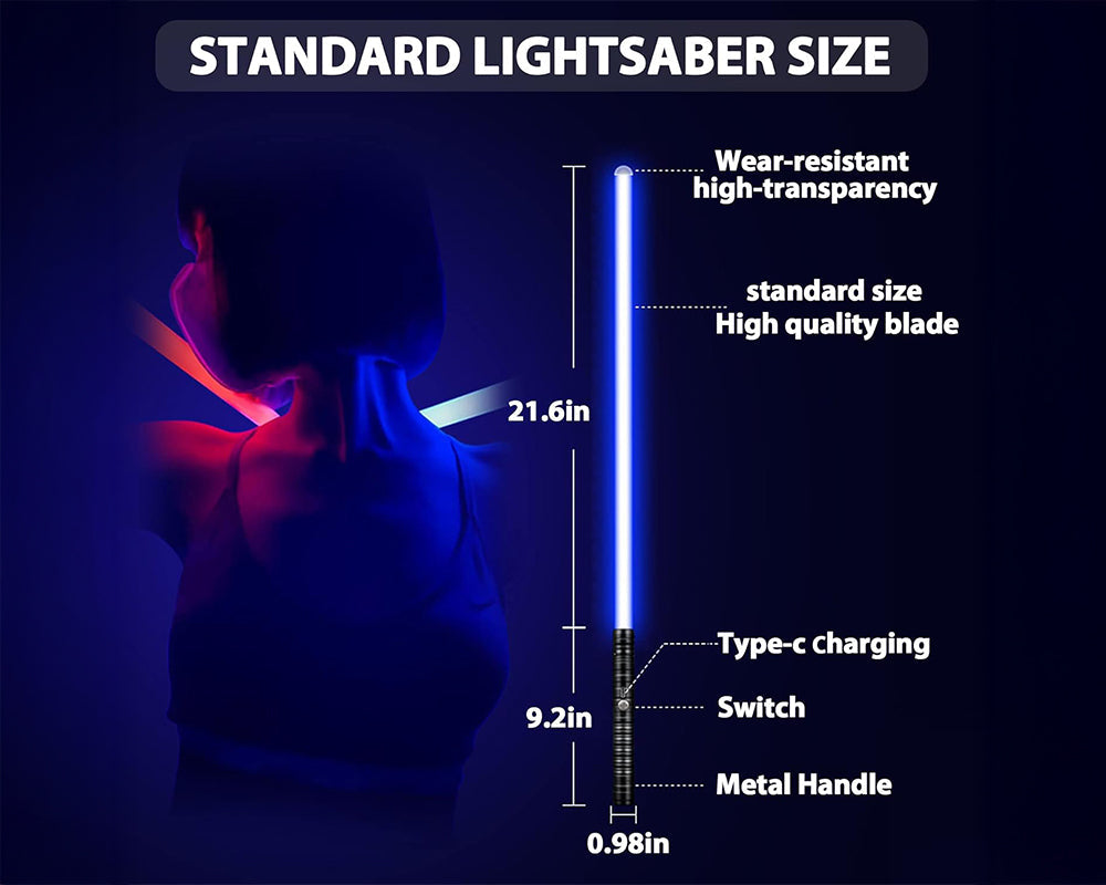 2 in 1 Dueling Lightsaber