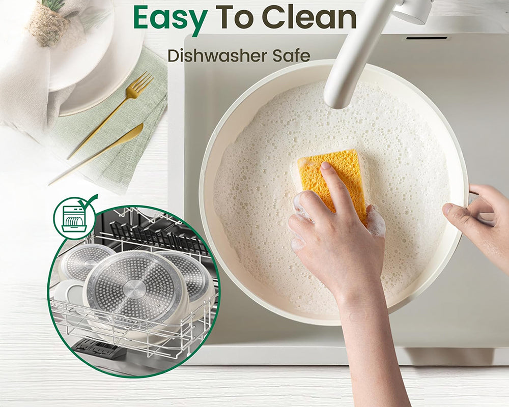 Dishwasher safe pots and pans