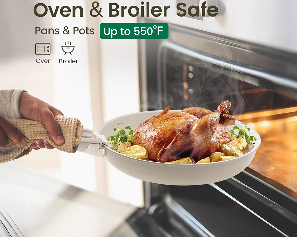 Aluminum ceramic cookware