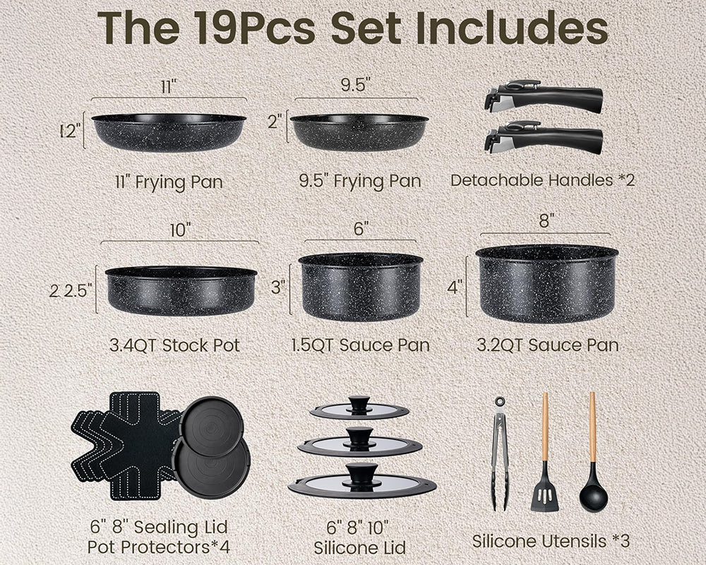 Dishwasher safe pots and pans