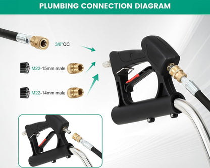 18" Pressure Washer Surface Cleaner