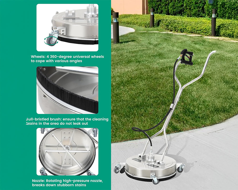 18" Pressure Washer Surface Cleaner