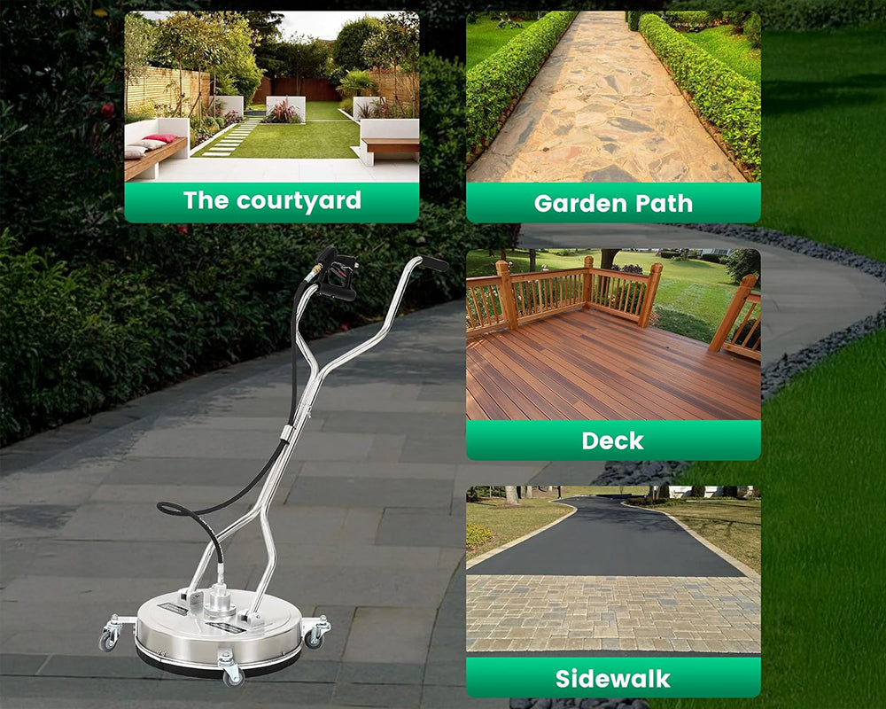 18" Pressure Washer Surface Cleaner