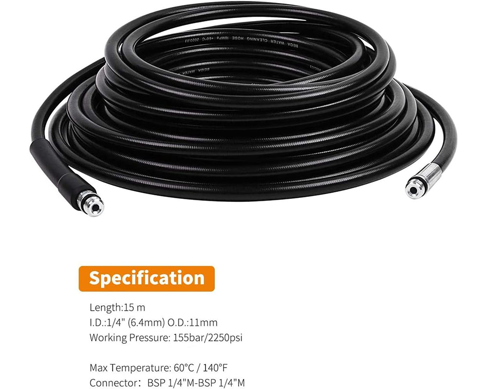 Drain Pipe Cleaning Kit 10M