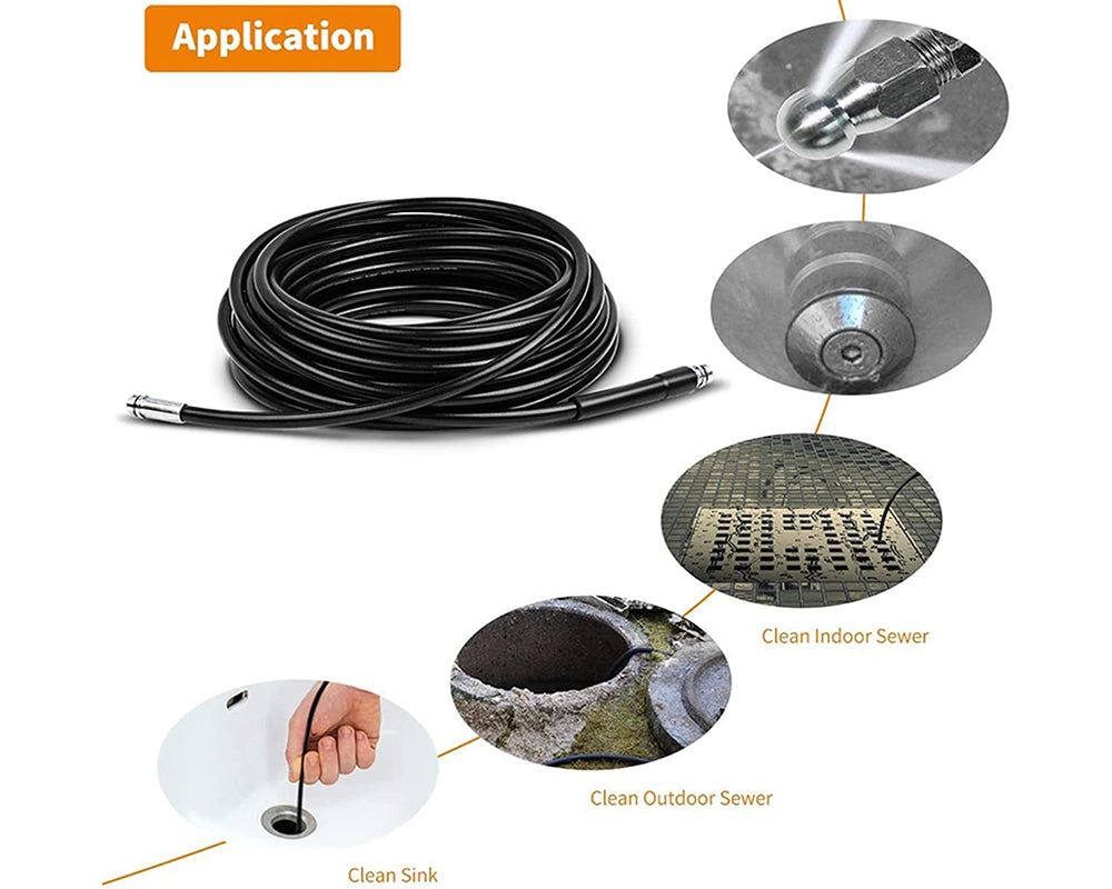 Drain Pipe Cleaning Kit 10M