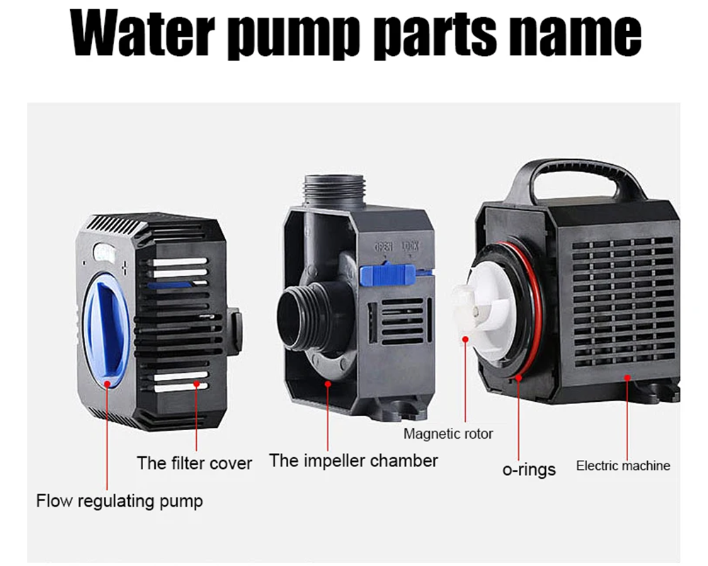 Pond Pump Fish Tank Filter Submersible Pump