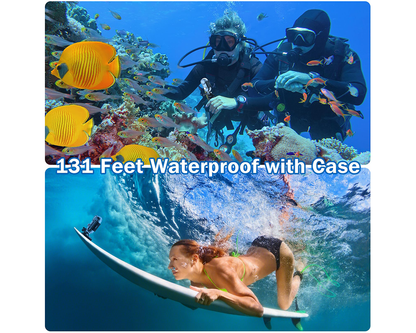 Sports Action Camera 4K Ultra-Compact Thumb Cam with Mounts for Outdoor, Vlogging & Adventure