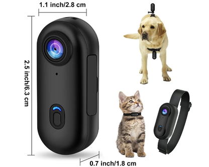 Sports Action Camera 4K Ultra-Compact Thumb Cam with Mounts for Outdoor, Vlogging & Adventure